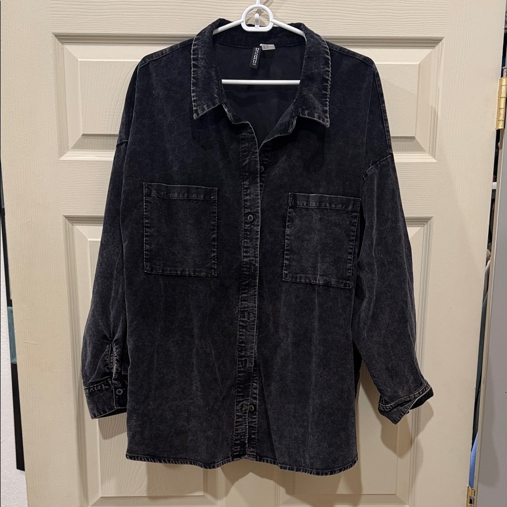 Divided Black Utility Jacket